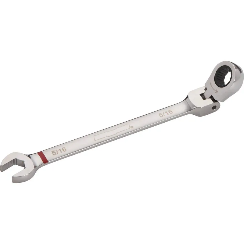 Channellock 317403 Standard 5/16 In. 12-Point Ratcheting Flex-Head Wrench