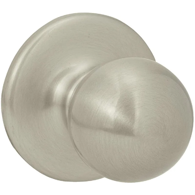 Kwikset 200P15CPV1 Polo Satin Nickel Hall & Closet Door Knob