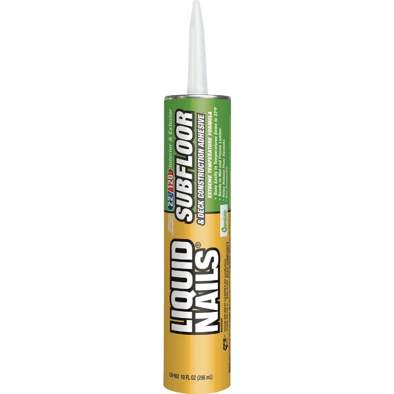 Liquid Nails LN902 Subfloor & Deck Construction Adhesive 10 Oz. LN902
