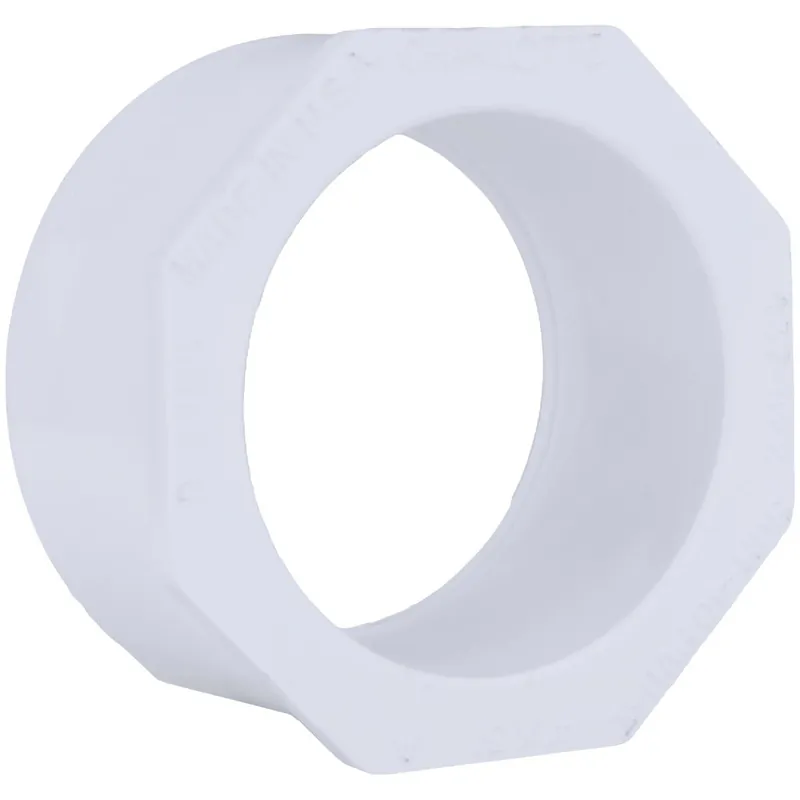 Charlotte Pipe PVC021074400HA 4 In. SPG x 3 In. Slip Schedule 40 PVC Bushing