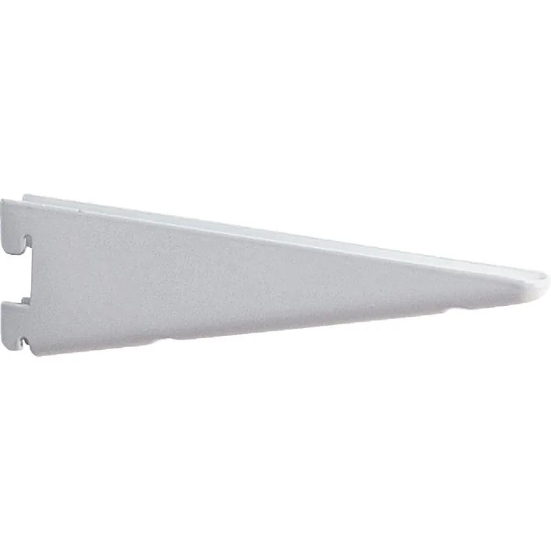 Knape & Vogt 182 WH 10.5 Heavy-Duty Double-Slot Shelf Bracket