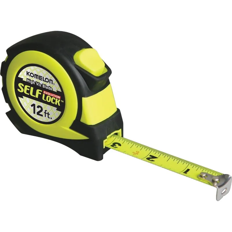 Komelon L4812HV Evolution 12 Ft. Self-Lock Tape Measure