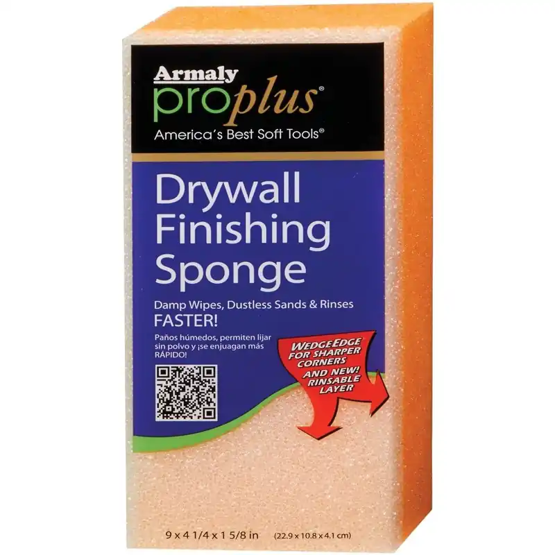Armaly 00610 ProPlus Drywall Finishing Sanding Sponge 4-1/4 x 9 x 1-5/8
