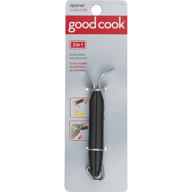 Goodcook 11850 2-In-1 Can Tapper & Bottle Opener
