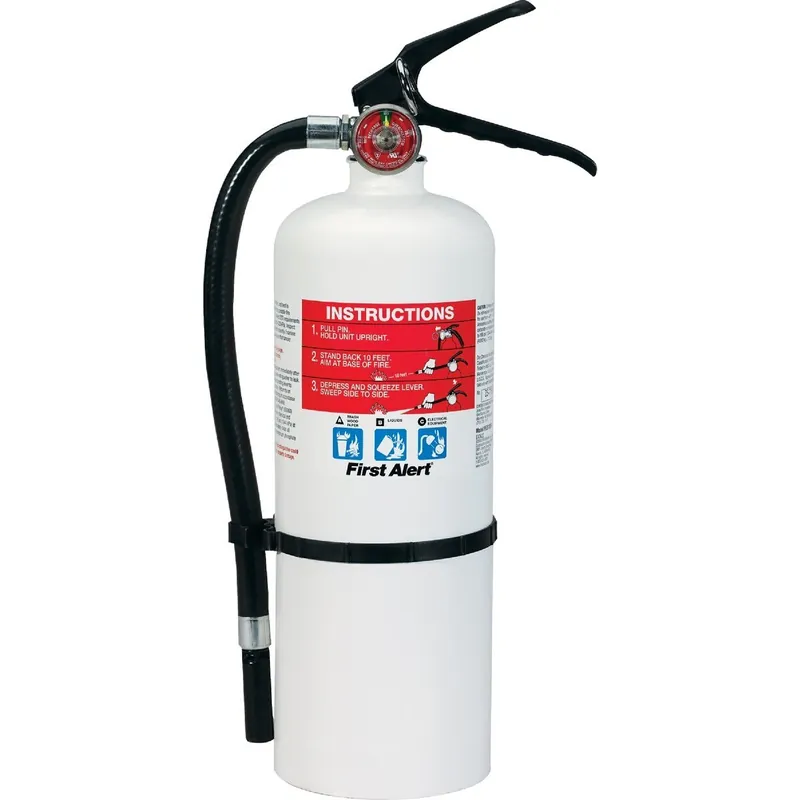 Honeywell First Alert HOME2 2-A:10-B:C Rechargeable Heavy-Duty Home Fire Extinguisher