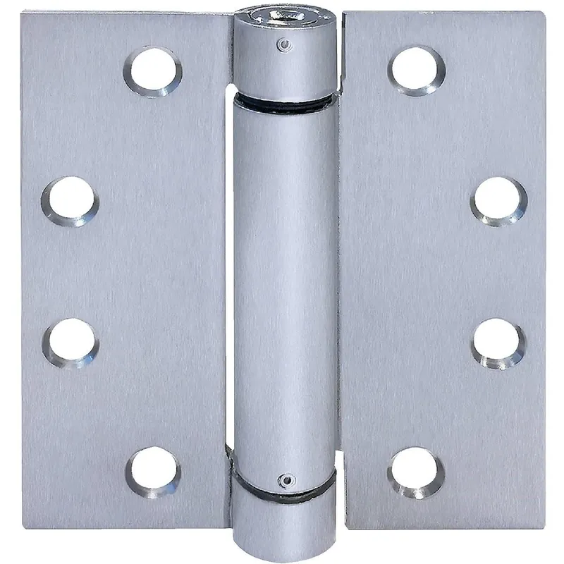 Tell HG100318 Commercial Stainless Steel 4.5 In. Square NRP Spring Hinge