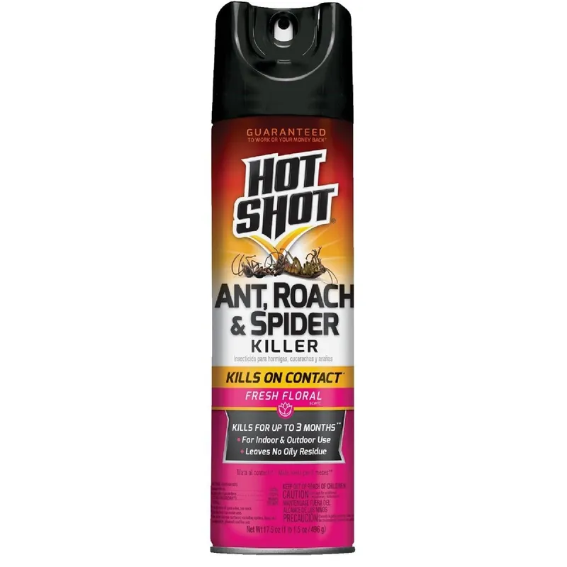 Hot Shot HG-96781 Ant & Roach Killer Plus Germ Killer 17.5 Oz