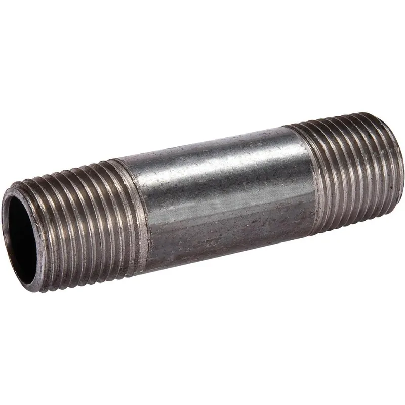 Southland 20908 2 In. x 5 In. Schedule 40 Steel Black Iron Nipple