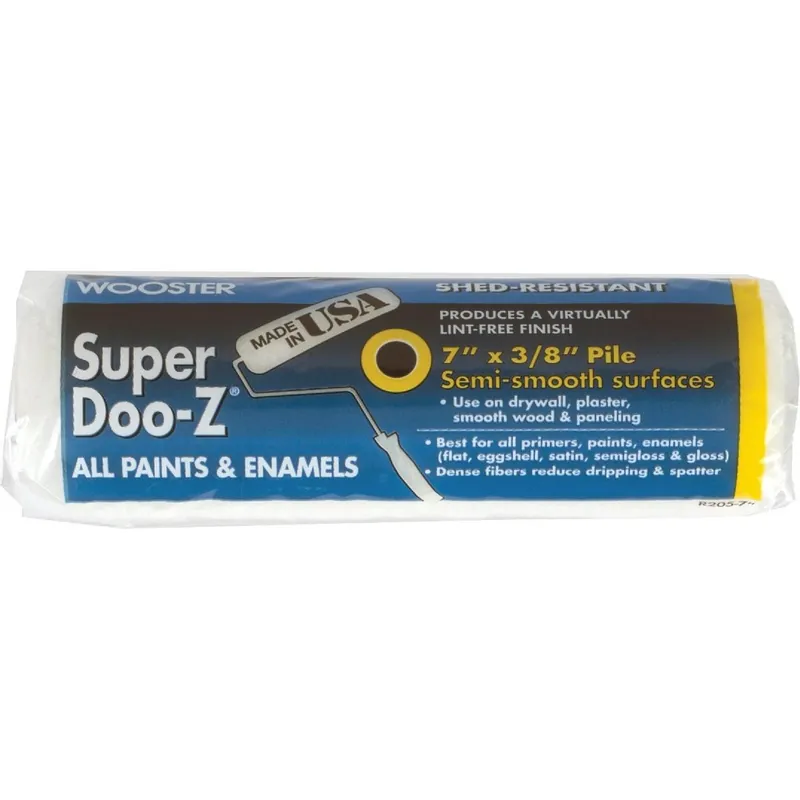 Wooster Brush R205-7 Wooster Super Doo-Z 7 In. x 3/8 In. Woven Fabric Roller Cover