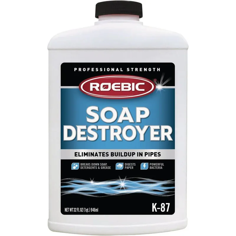 Roebic K87SD-Q-12 Soap Destroyer Drain Opener & Cleaner