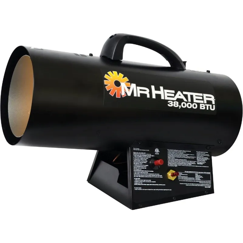 Mr Heater F271350 38,000 BTU Propane QBT Forced Air Heater