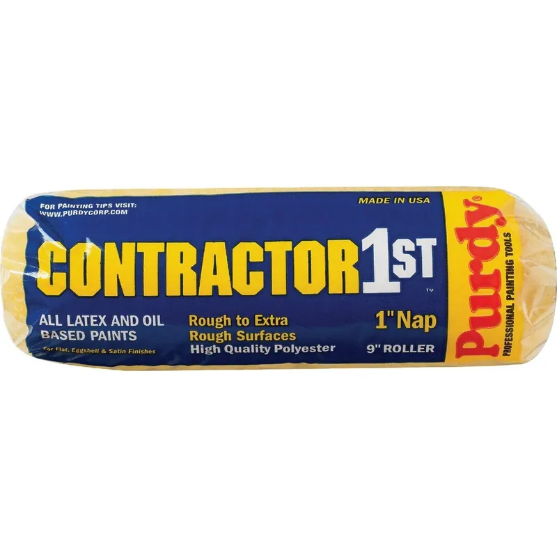 Purdy 144688095 Contractor 1st 9 In. x 1 In. Knit Fabric Roller Cover