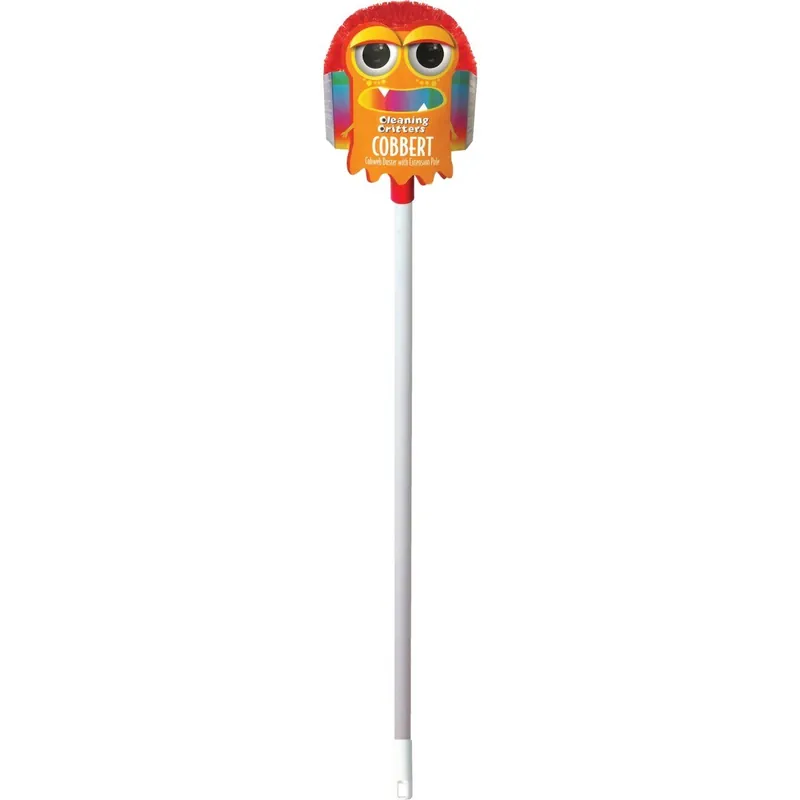 Ettore 32000 Cobbert Cleaning Critters Cobweb Duster w/Extension Pole