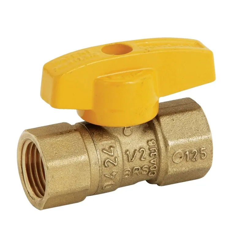 Dormont 92-3232R Forged Brass Straight Gas Shutoff Valve