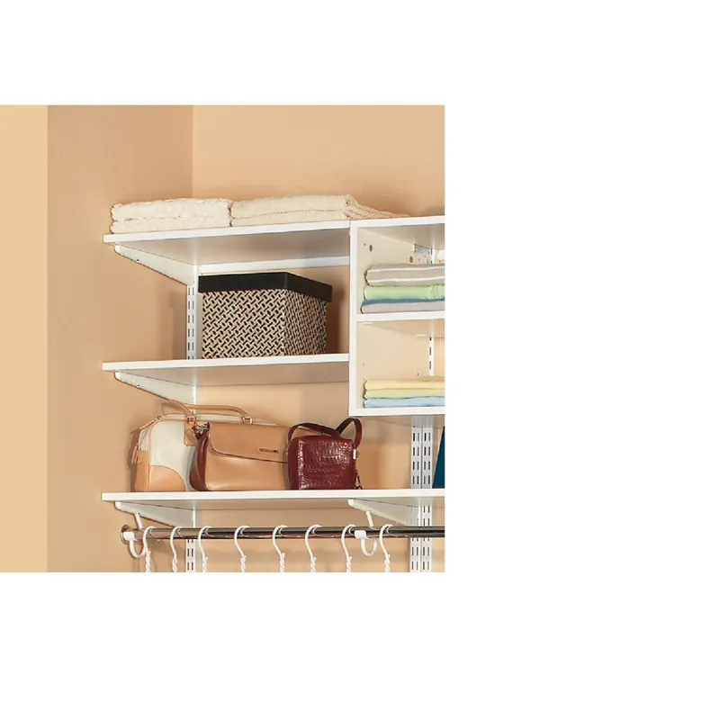 Organized Living 7313143611 FreedomRail 3 Ft. W. x 14 In. D Melamine Closet Shelf, White