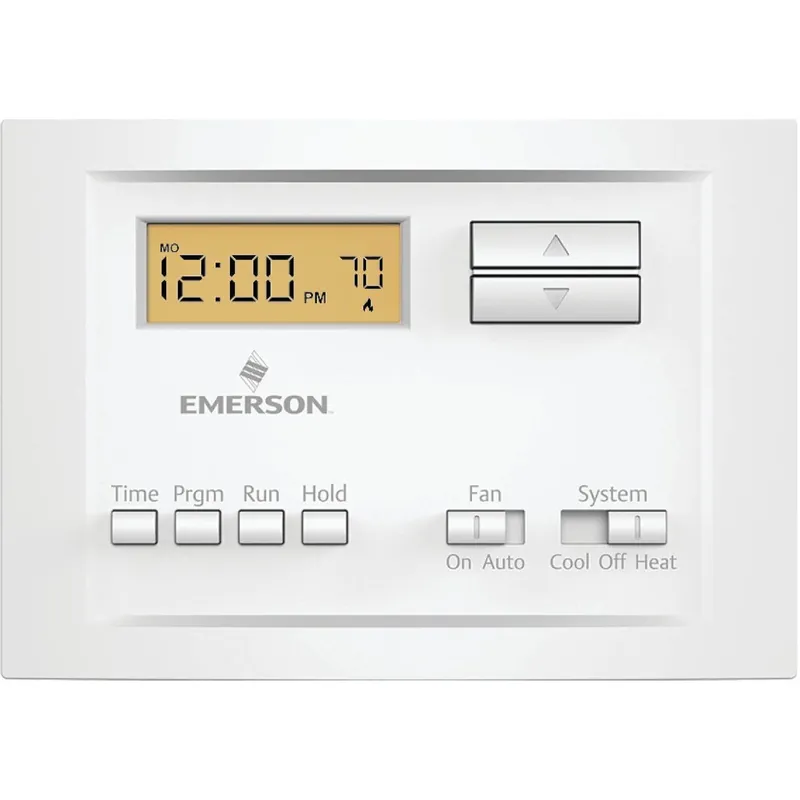 White Rodgers P150 5-2 Day Programmable White Digital Thermostat