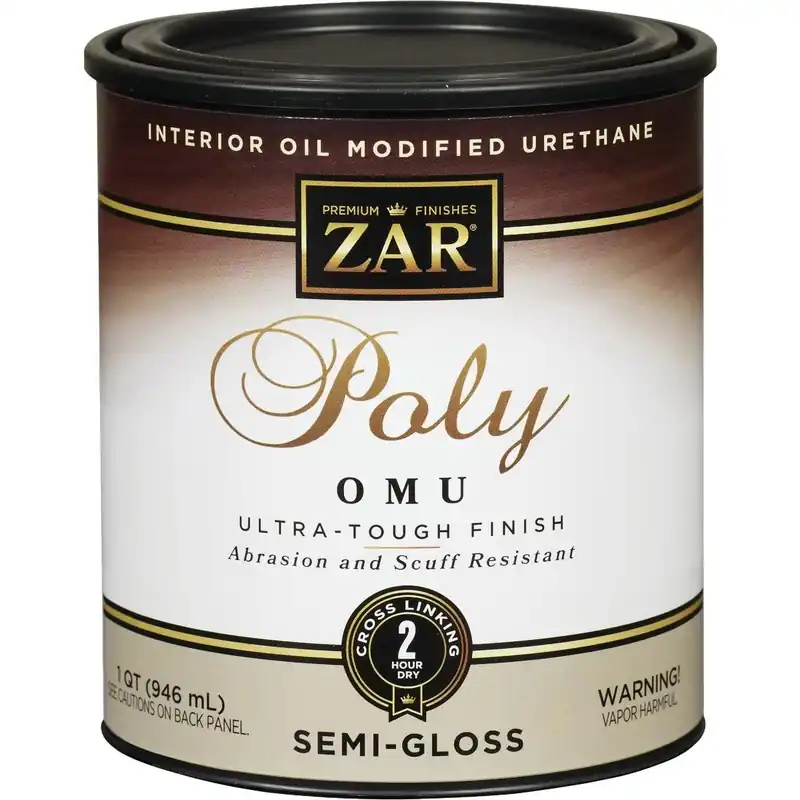 ZAR 36112 Semi-Gloss Ultra Max Interior Polyurethane 1 Qt.