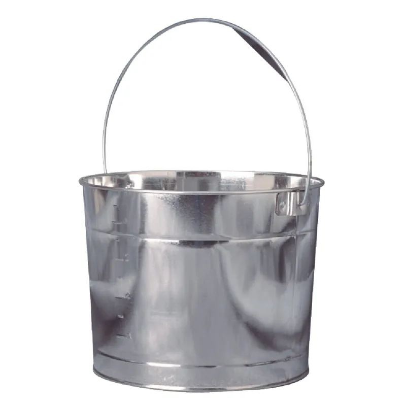 Leaktite M05Q0005012 5 Qt Silver Metal Pail