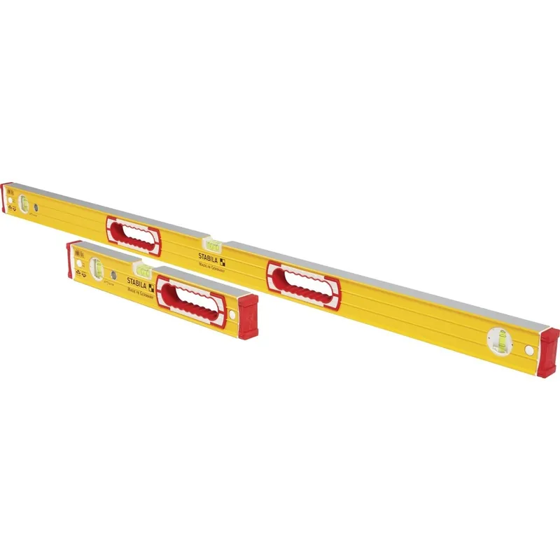 Stabila 37816 Aluminum Box Level Set 48 In. and 16 In.