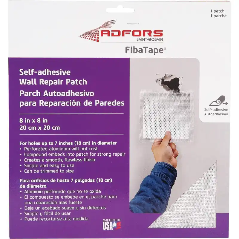 FibaTape FDW6714-U Wall & Ceiling Self-Adhesive Drywall Patch