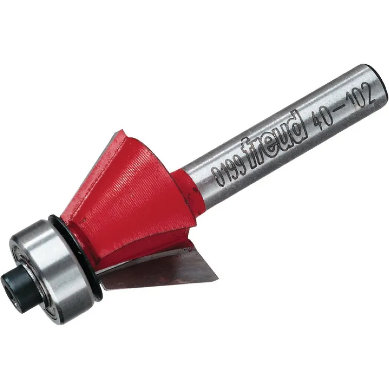 Freud 40-102 Carbide 25D Chamfer Bit with Bearing Pilot