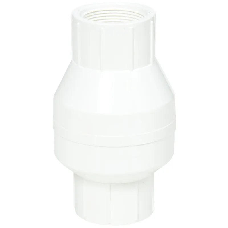 ProLine 101-107 PVC Schedule 40 Spring Loaded Check Valve