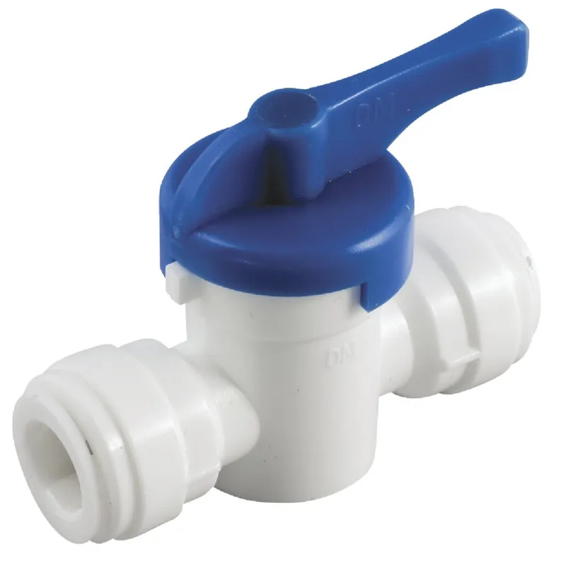 Anderson Metals 53906-06 Plastic Push-In Ball Valve
