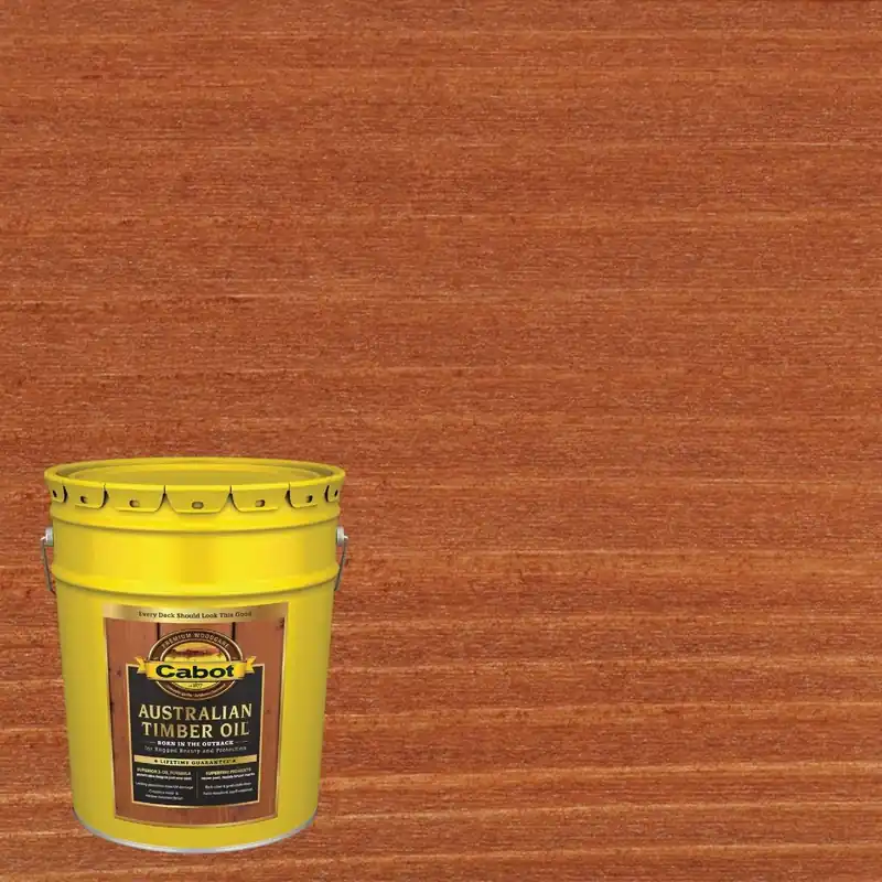 Cabot 140.0003459.008 Australian Timber Oil Translucent Exterior Oil Finish 5 Gal.