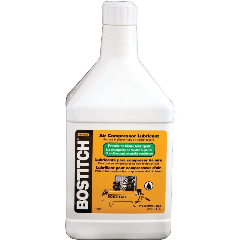 Bostitch PRECOMOIL-32OZ Compressor Oil SAE30 32 Oz.