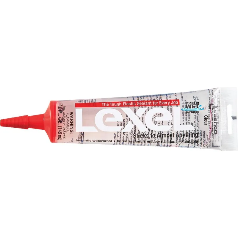 Sashco 13013 Caulk Polymer Sealant 5 Oz Clear