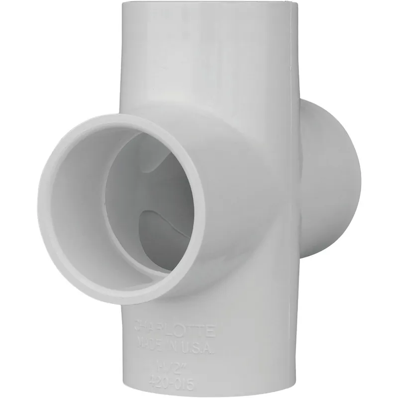 Charlotte Pipe PVC024101200HA Schedule 40 1-1/2 in. PVC Pipe Cross