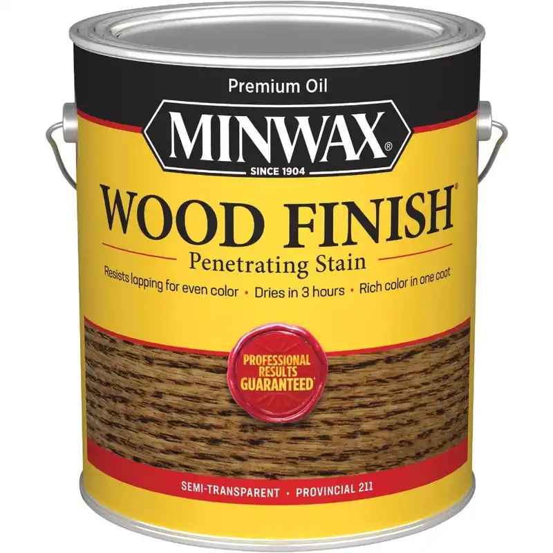 Minwax 710720000 Wood Finish VOC Penetrating Stain Provincial 1 Gal.