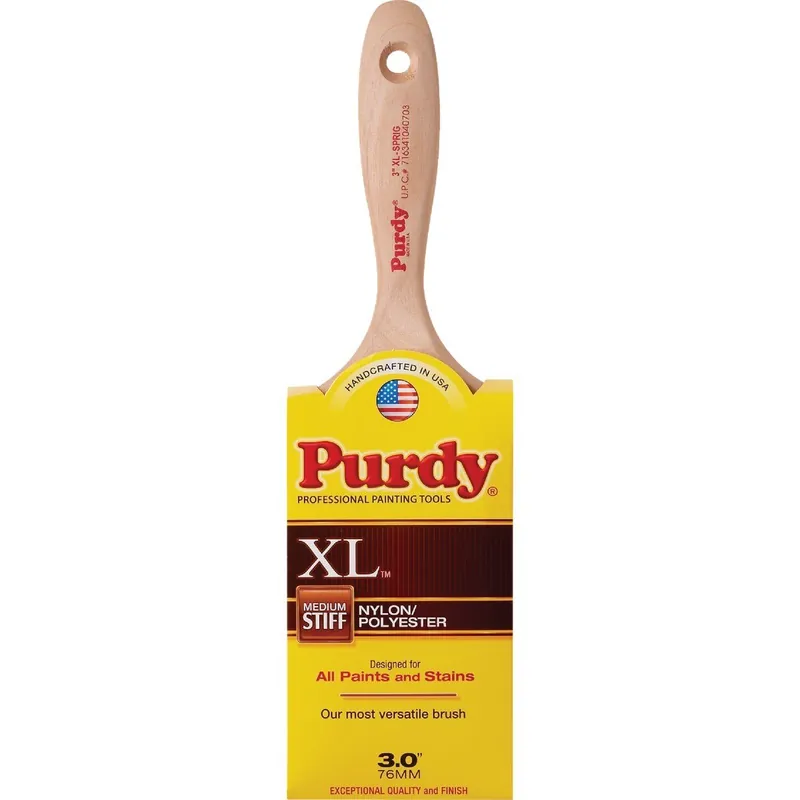Krylon 144380330 Purdy XL Sprig 3 In. Flat Trim Paint Brush