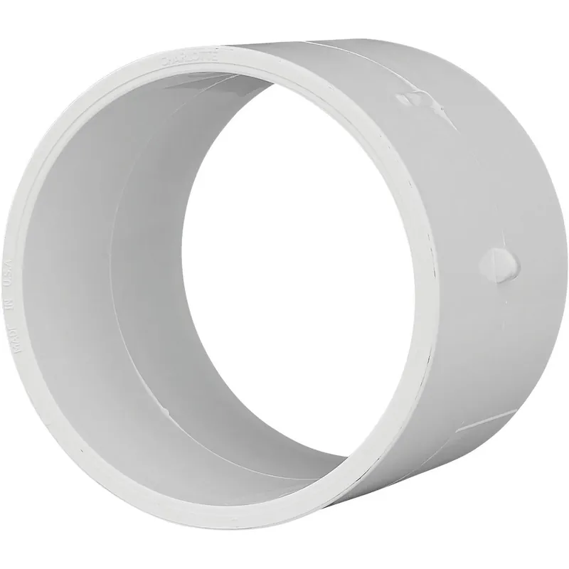 Charlotte Pipe PVC001301200HA 4 In. Schedule 40 DWV PVC Repair Coupling