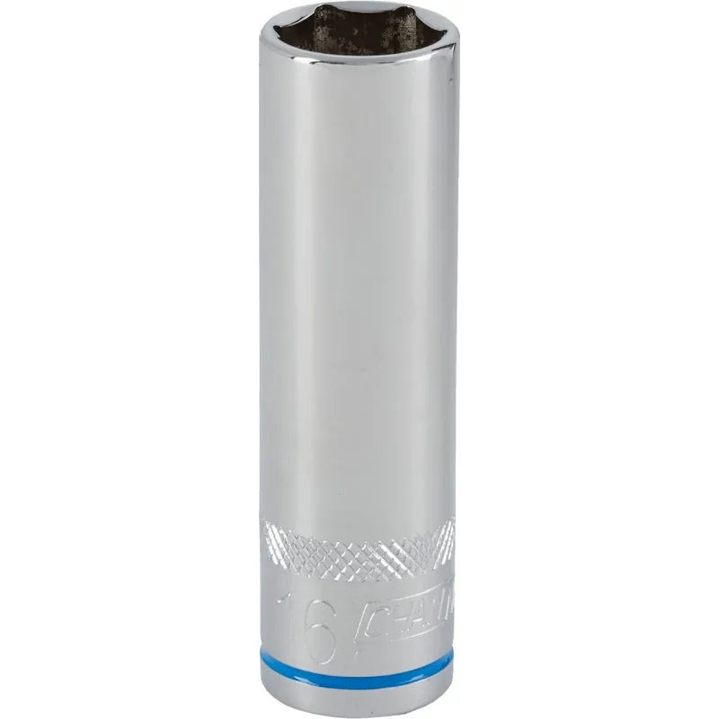 Channellock 351283 1/2 In. Drive 16 mm 6-Point Deep Metric Socket