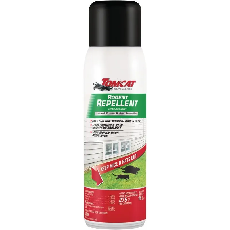 Tomcat 0368306 Tomcat 14 Oz. Aerosol Spray Mouse & Rat Repellent