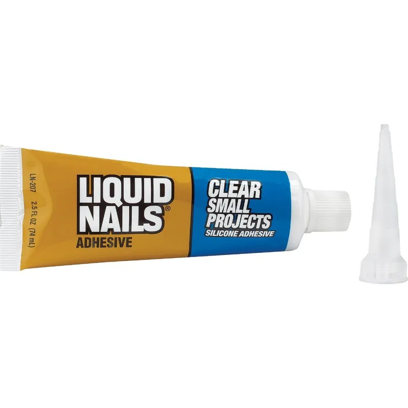 Liquid Nails LN207 Clear Small Projects Multi-Purpose Adhesive