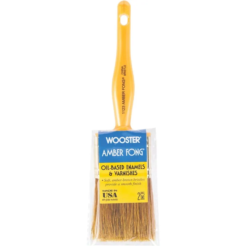 Wooster Brush 1123-2 Amber Fong 2 In. Flat Paint Brush