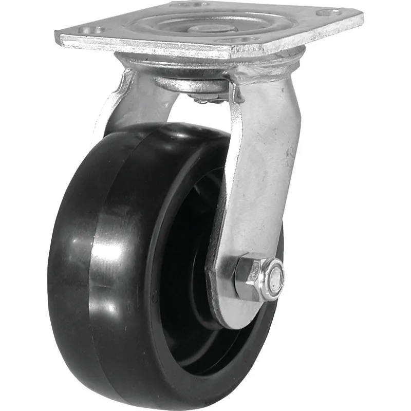 Shepherd Hardware 9388 Medium-Heavy-Duty Polypropylene Swivel Plate Caster