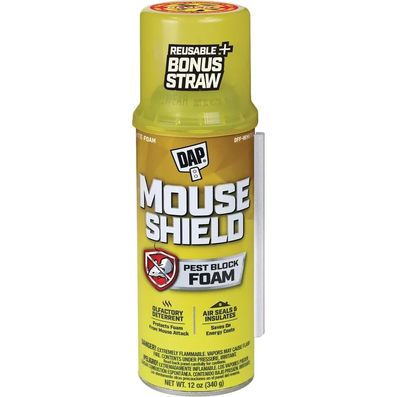 DAP 7565012506 Mouse Shield 12 Oz Foam Sealant & Blocker