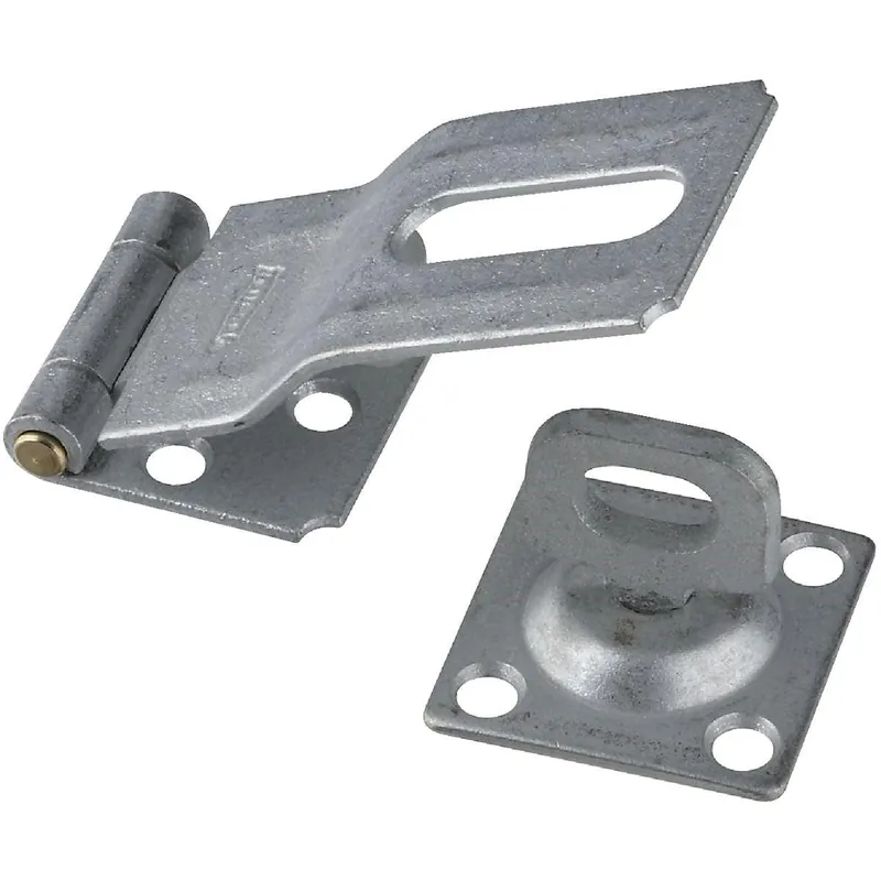 National N103044 3-1/4 In. Galvanized Swivel Safety Hasp
