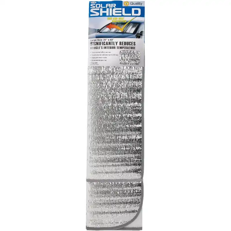 Custom Accessories 114810A Auto Shade 27 In. W x 67 In. L Reflective Sunshade