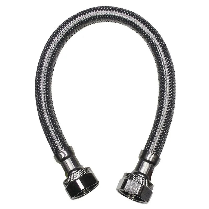 B&K 496-018 1/2 In. F X 1/2 In. F X 60 In. L Stainless Steel Faucet Connector