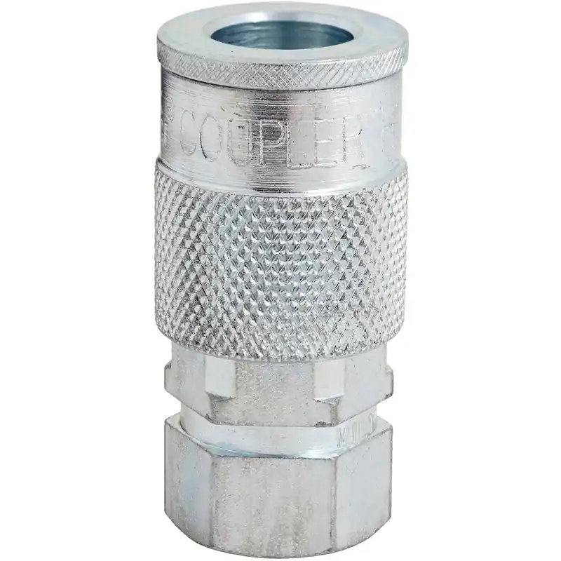 Milton S-1835 MLIS-1835 3/8 In. FPT H-Style Brass Coupler