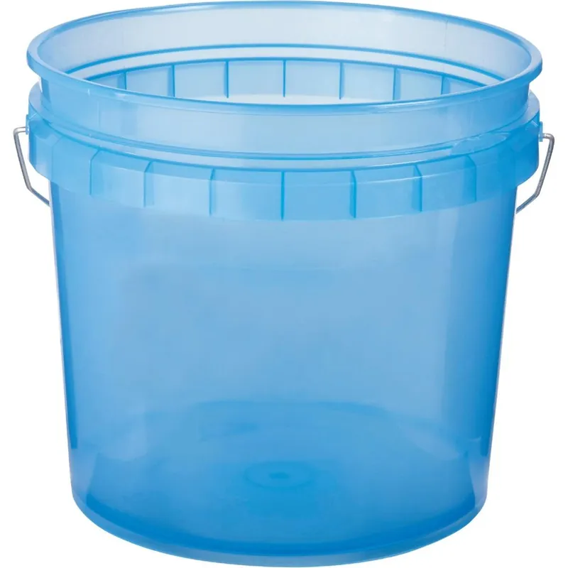 Leaktite 003G1TBL010 Blue Translucent Pail 3.5 Gal.