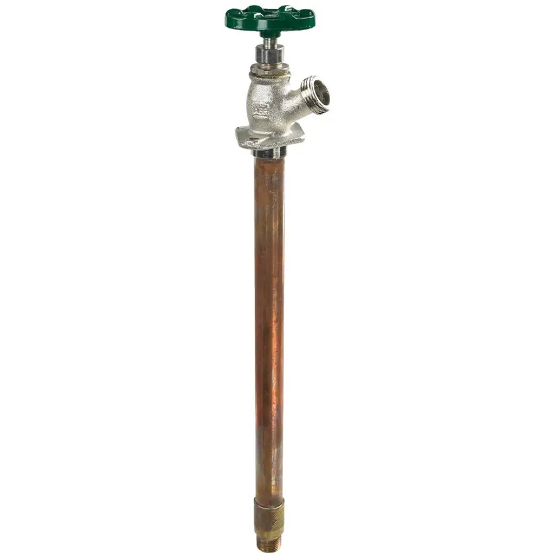 Arrowhead Brass 456-12LF 1/2 In. Copper SWT or 1/2 In. MIP x 12 In. Standard Frost Free Wall Hydrant