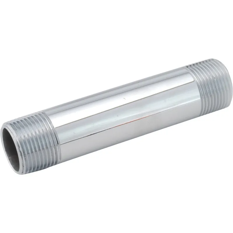 Anderson Metals 38310-0830 Brass Chrome Nipple