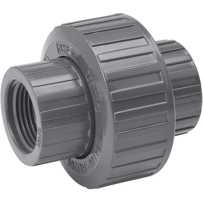 B&K 164-106 MUE164-106 1-1/4 In. Threaded Schedule 80 PVC Union