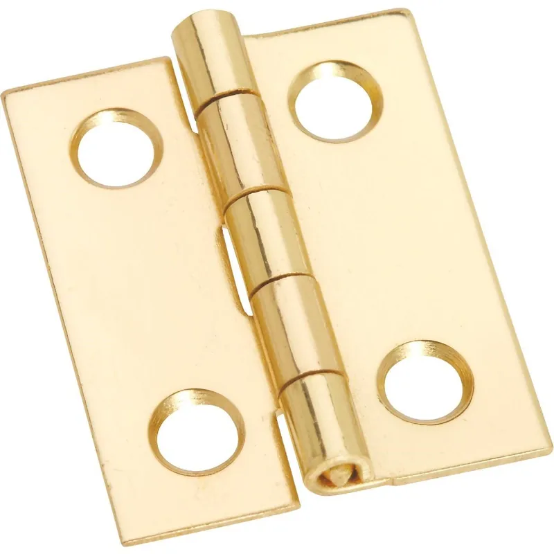 National N211284 Medium Clear Coat Decorative Hinge