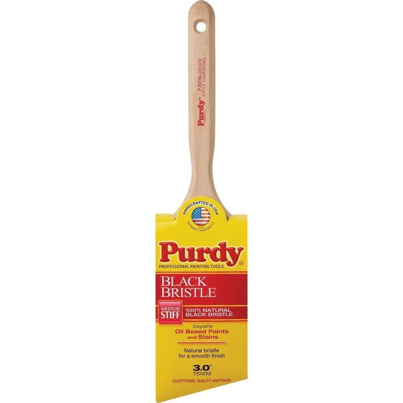 Purdy 144116030 Black Bristle Extra Oregon 3 In Angular Trim Paint Brush